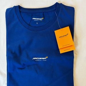 McLaren Castore F1 Men's Dynamic Pack T-Shirt Vega Blue Large